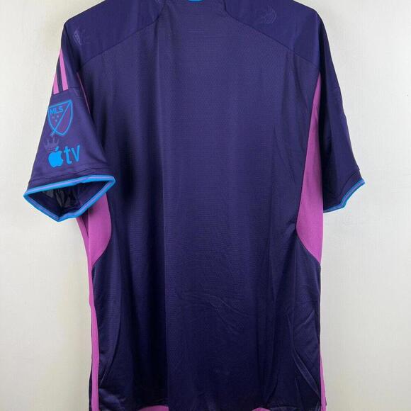 NWT Adidas MLS Charlotte FC 23/24 Away Authentic Soccer Jersey Sz XL HI1849 $150 - Picture 2 of 9